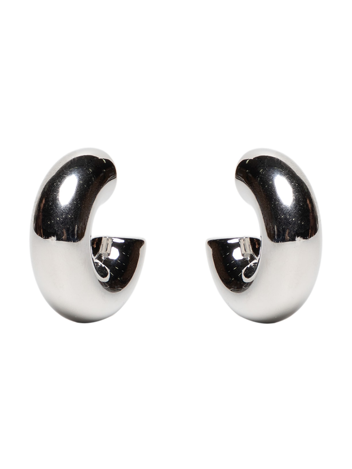 Argola Feminina Prateado Market 33