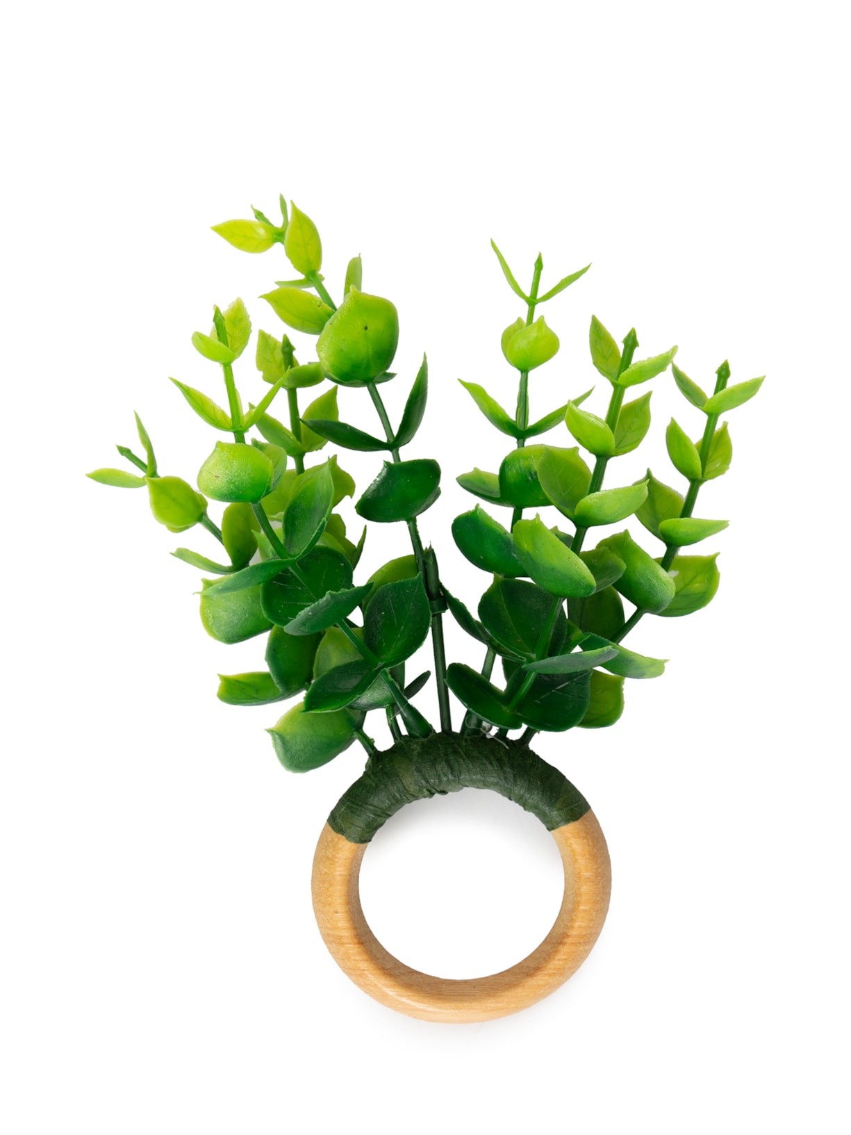 Argola Para Guardanapo Mini Ficus - Bege