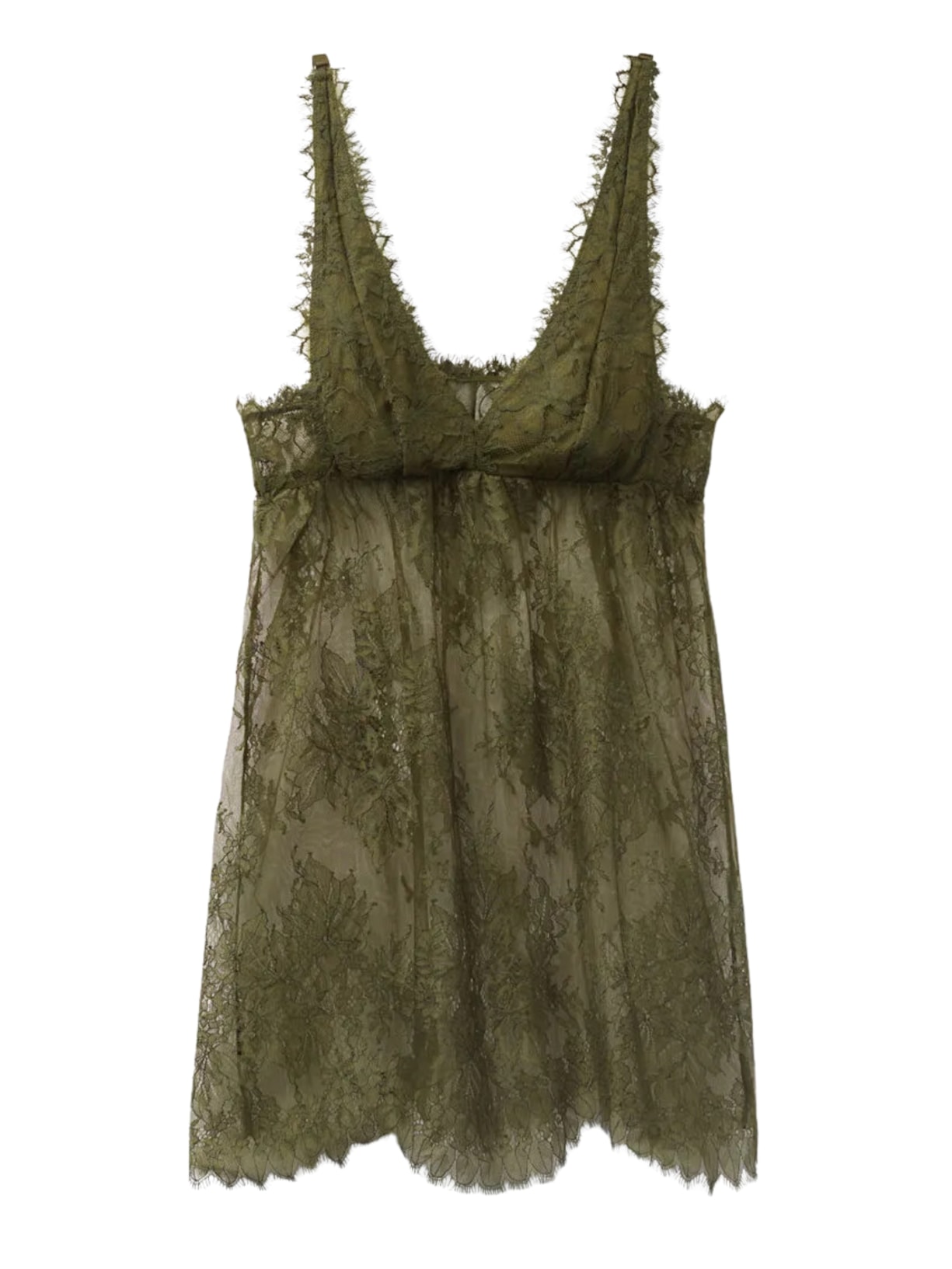 Babydoll Em Renda Imaginary Journey Verde Intimissimi