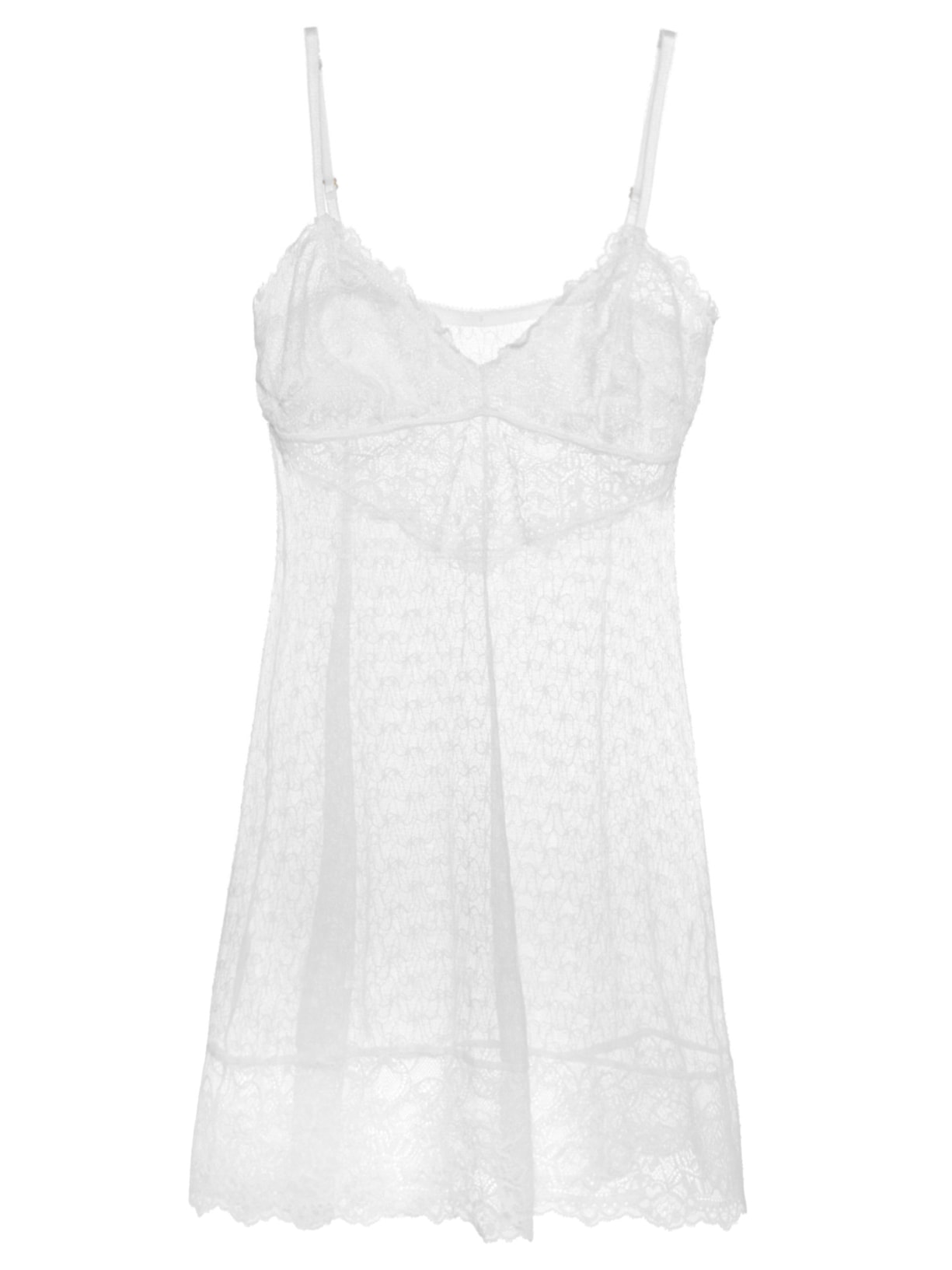 Babydoll Renda - Branco