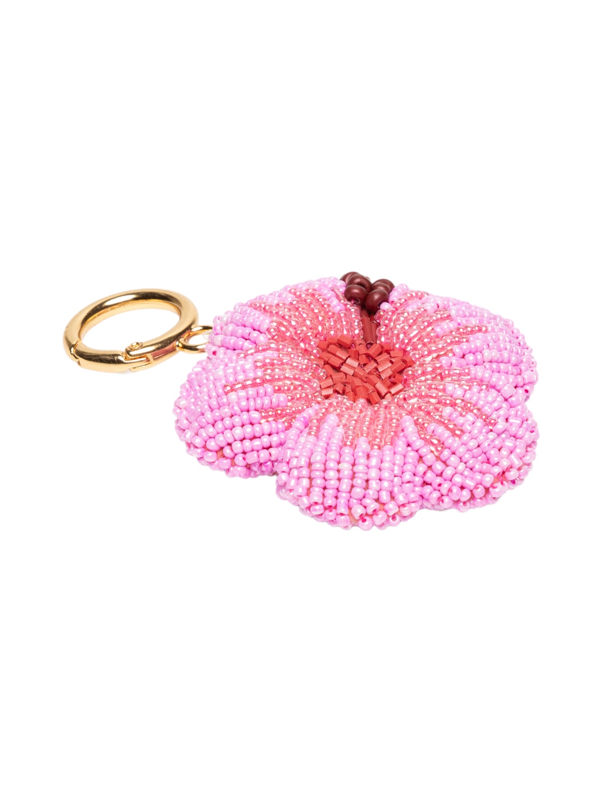 Bag Charm Hibisco - Rosa