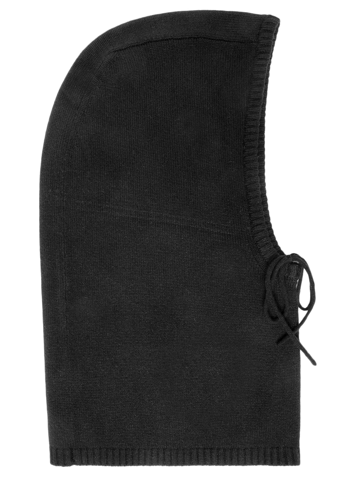 Balaclava Feminina Com Blend De Cashmere E Lã Preto '2Essential