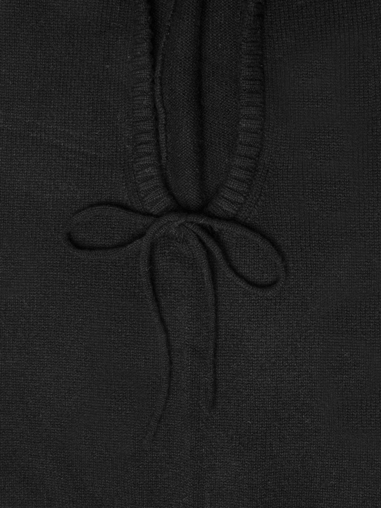 Balaclava Feminina Com Blend De Cashmere E Lã Preto '2Essential