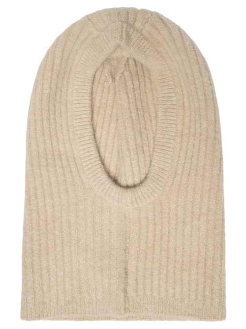 Balaclava Feminina De Alpaca - Bege