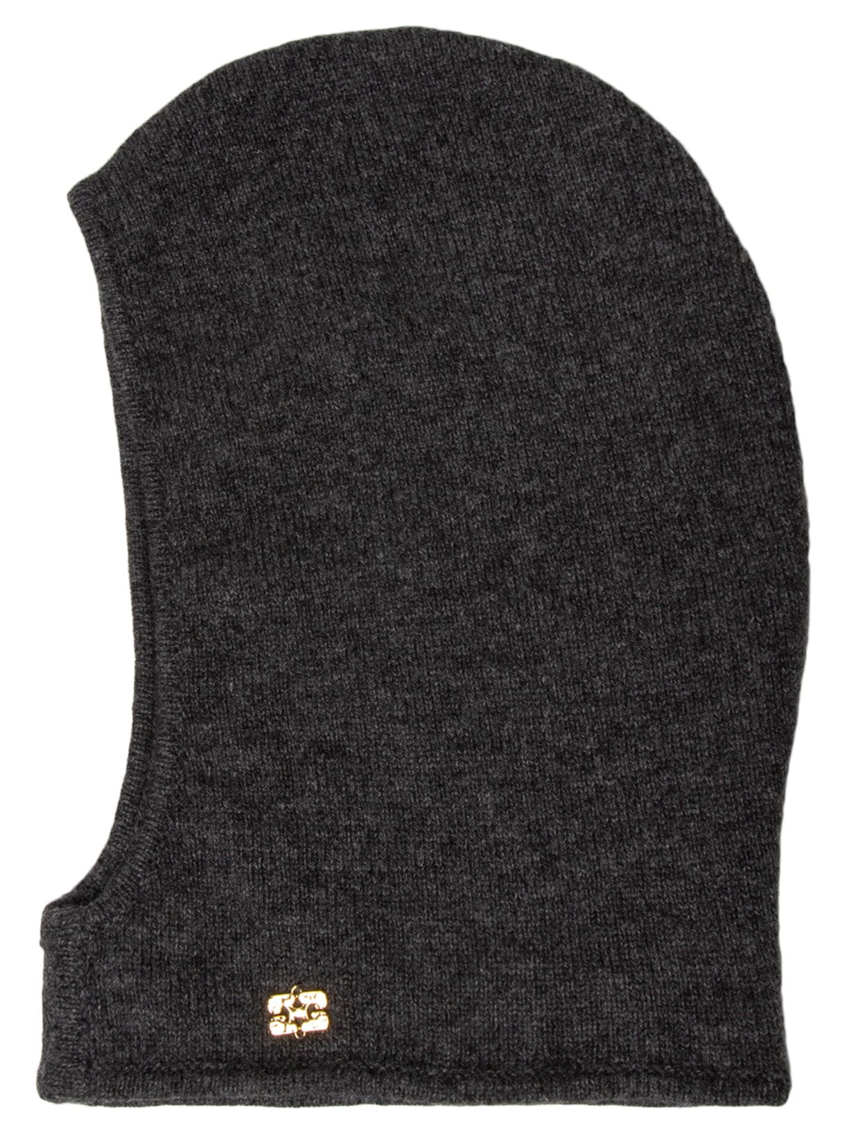 Balaclava Feminina Lã Iaque Mix Preto Ganni