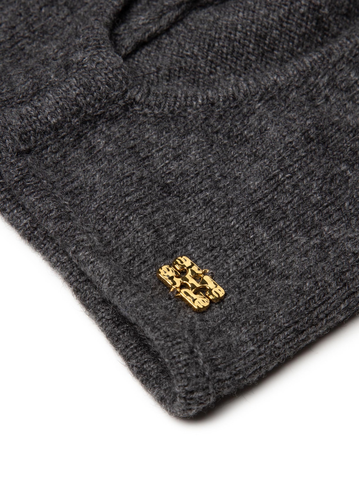 Balaclava Feminina Lã Iaque Mix Preto Ganni