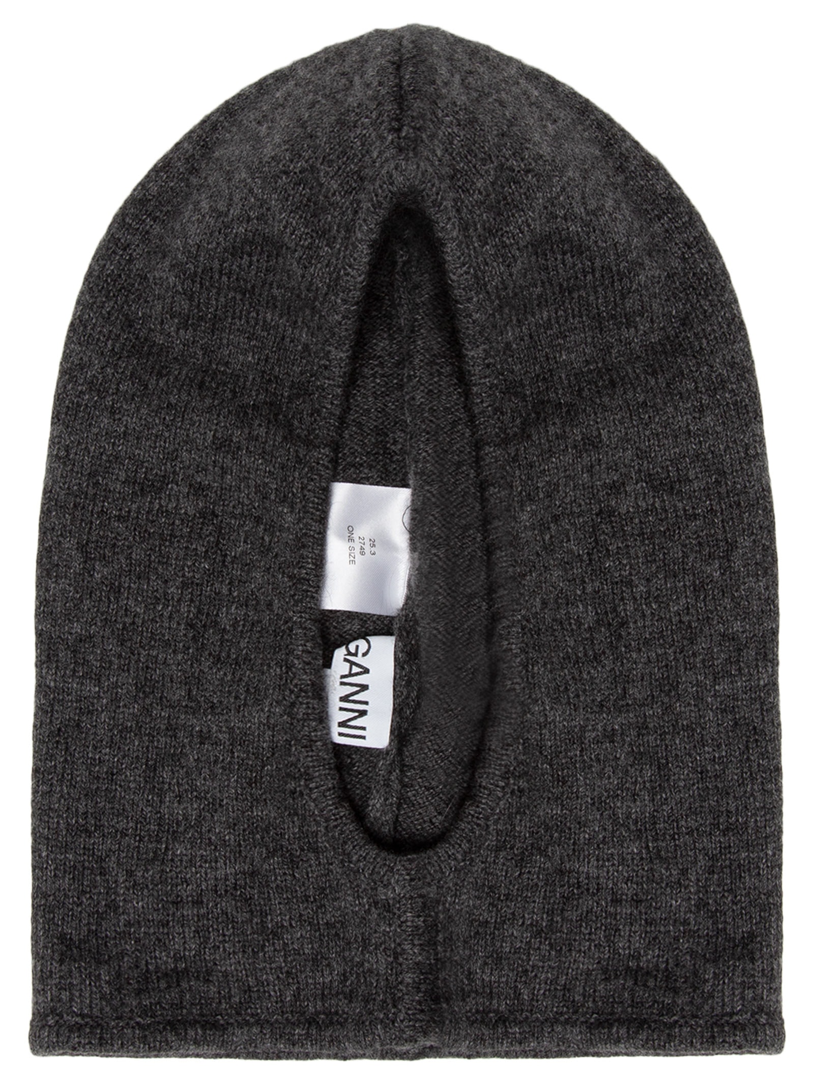 Balaclava Feminina Lã Iaque Mix - Preto - Ganni