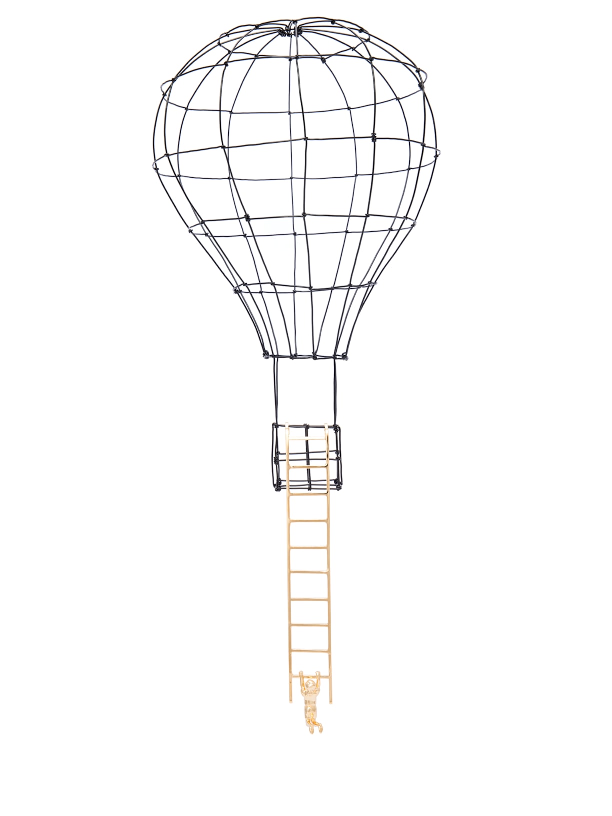 Balão Arame 1 Peça - Preto