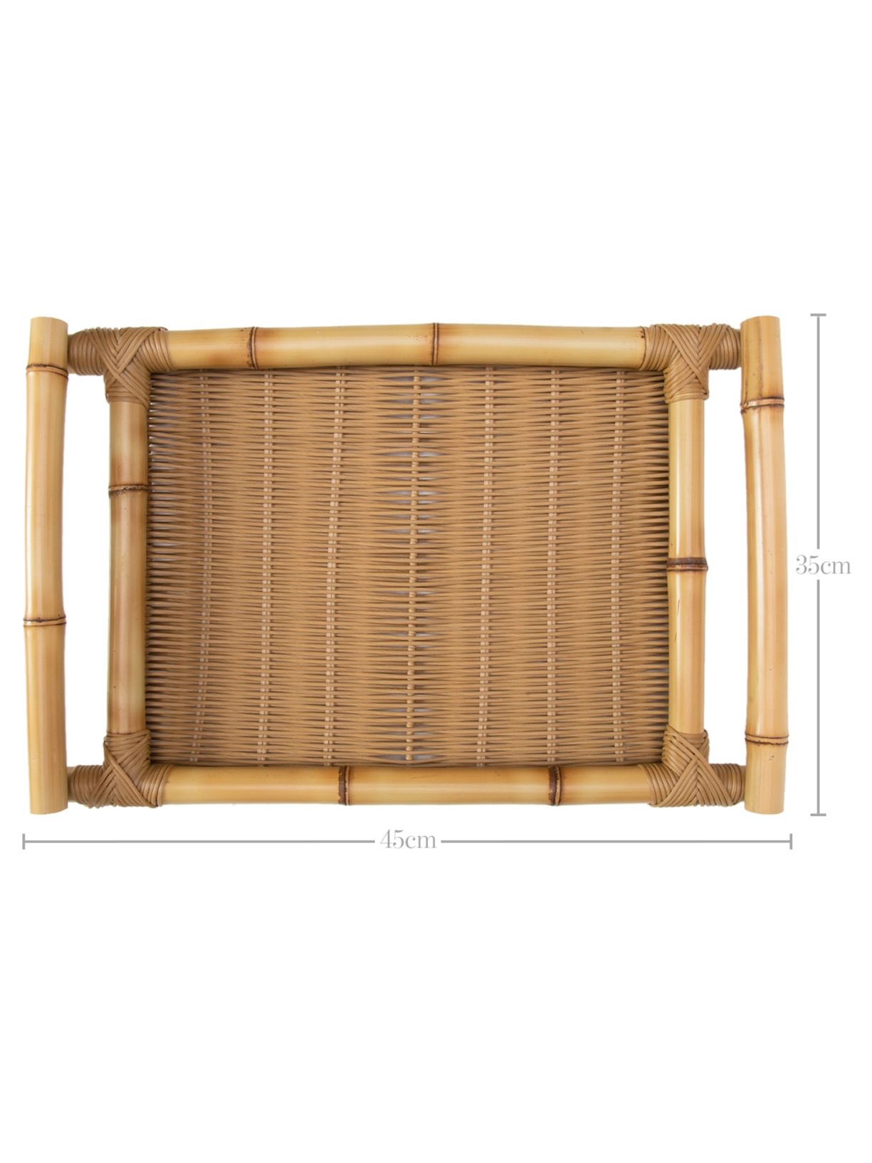 Bandeja Bambu Bege '2Home