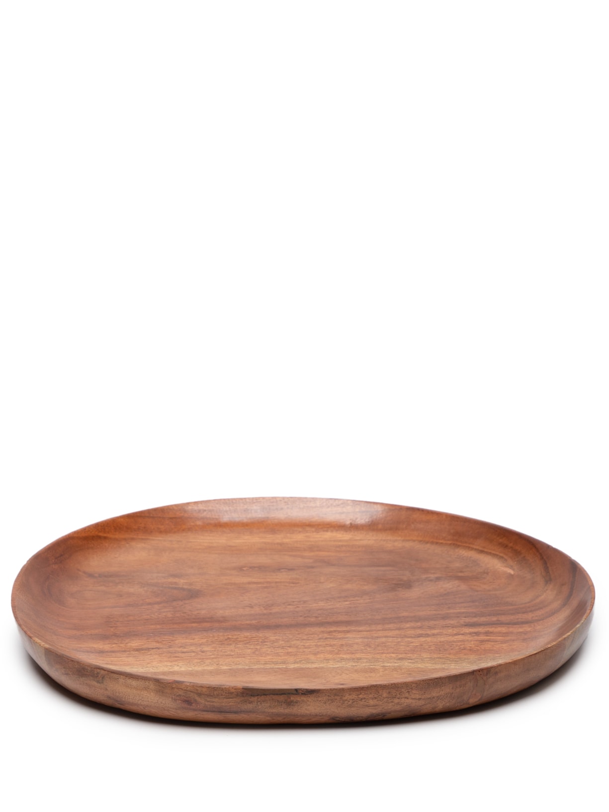 Bandeja Oval M - Marrom