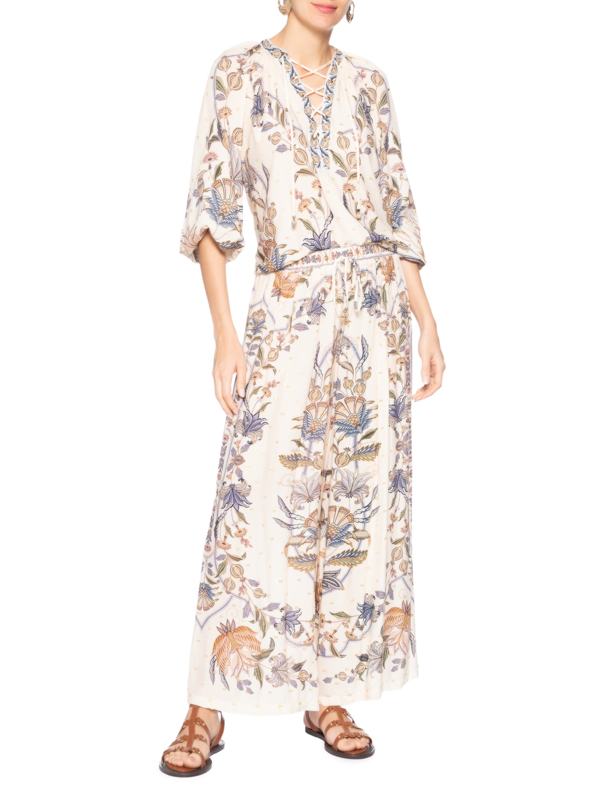 Bata Atado Flor do Deserto – Bege Farm