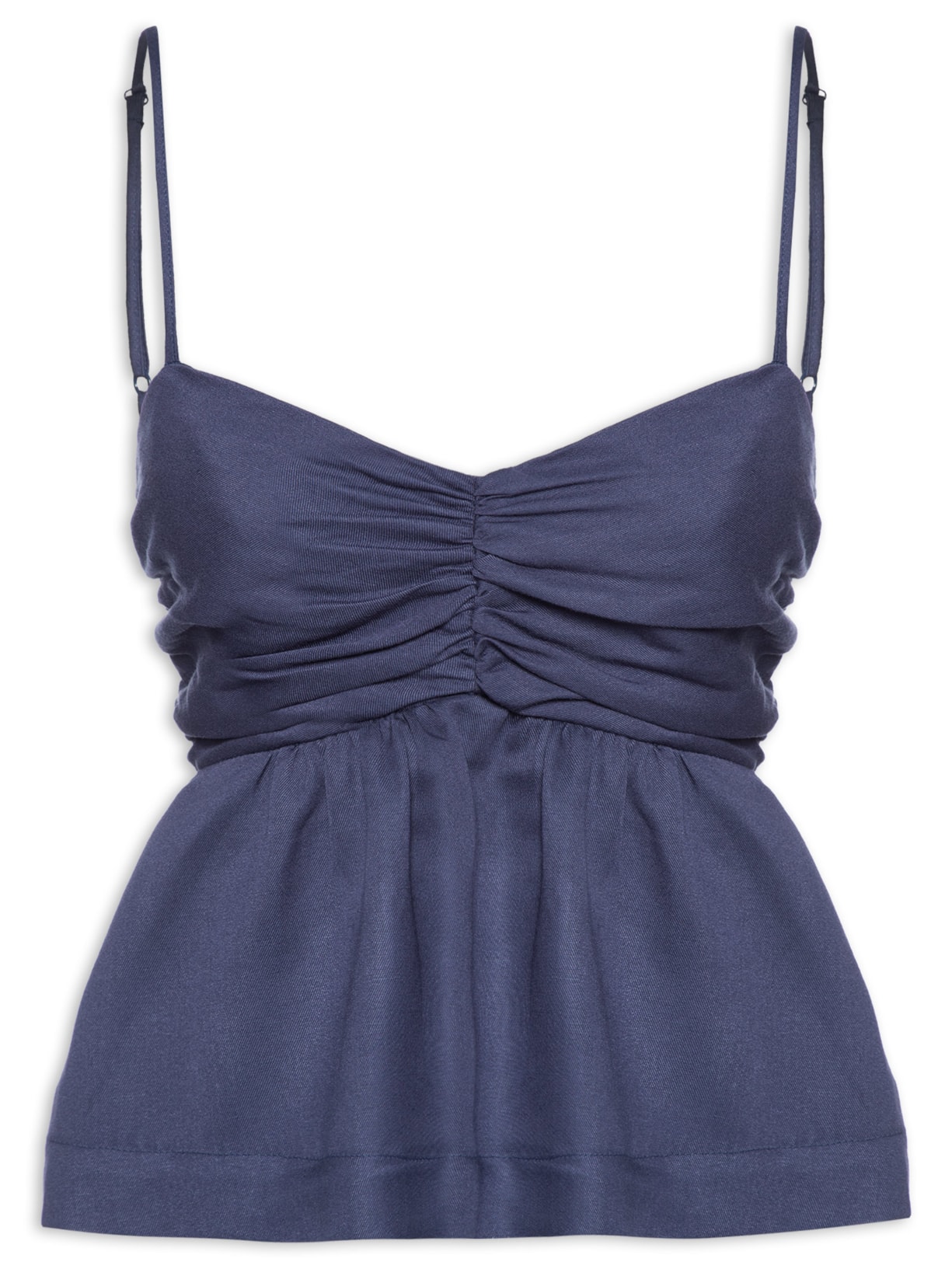 Bata Com Linho - Azul