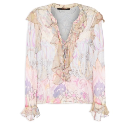 Bata Feminina Bar Paisley Boyd - Rosa