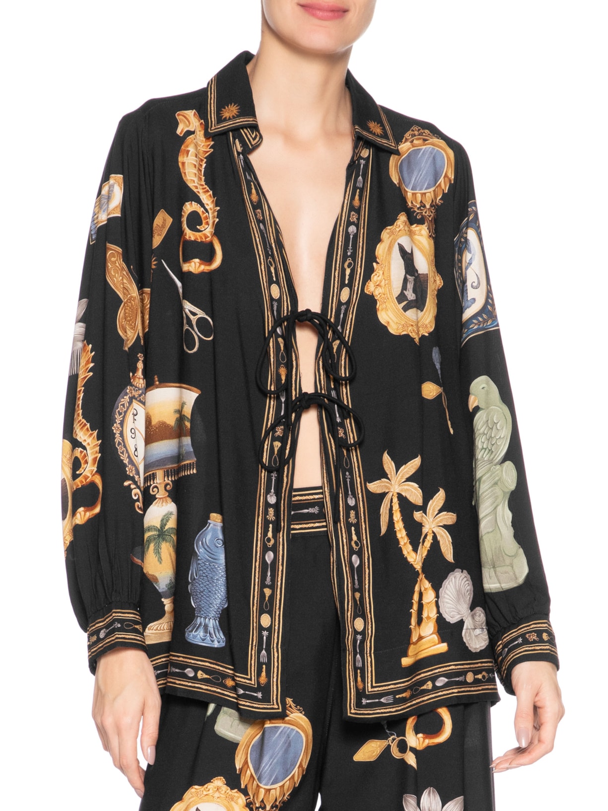 Bata Feminina Bibelô Preto Farm