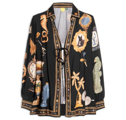 Bata Feminina Bibelô - Preto