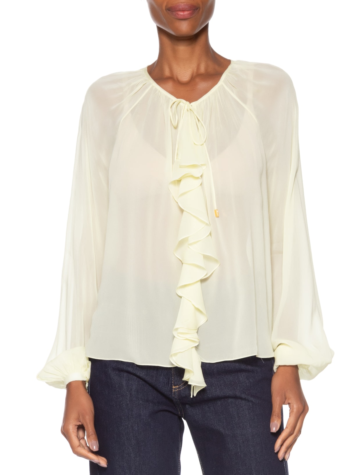 Bata Feminina Boho Campo Amarelo Animale