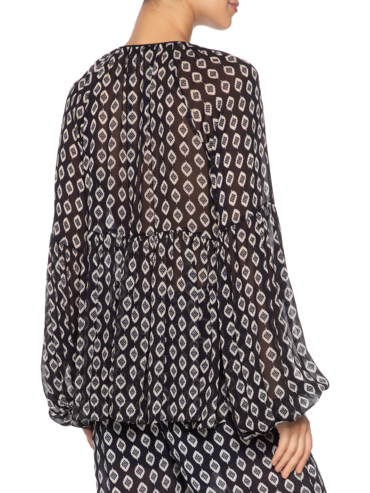 Bata Feminina Botões Pin Preto Animale