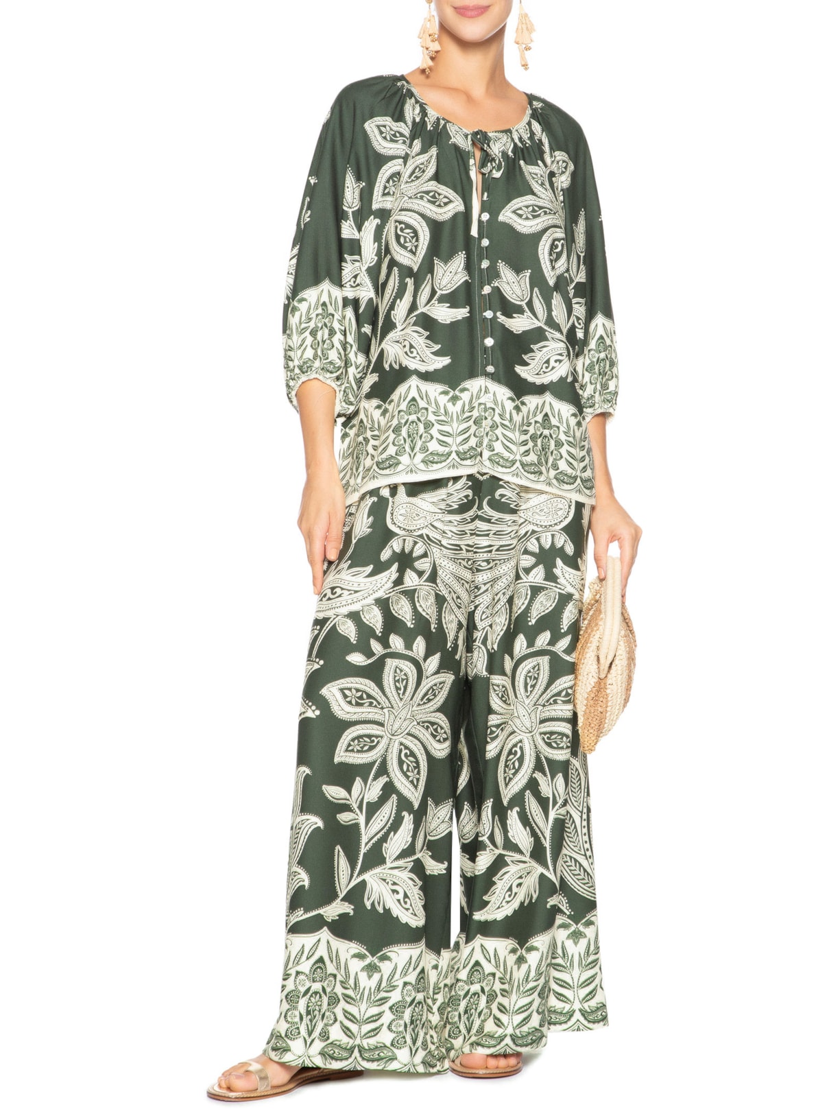 Bata Feminina Céu Arara Verde Farm