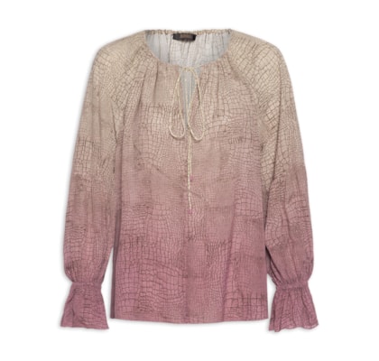 Bata Feminina Croco - Bege