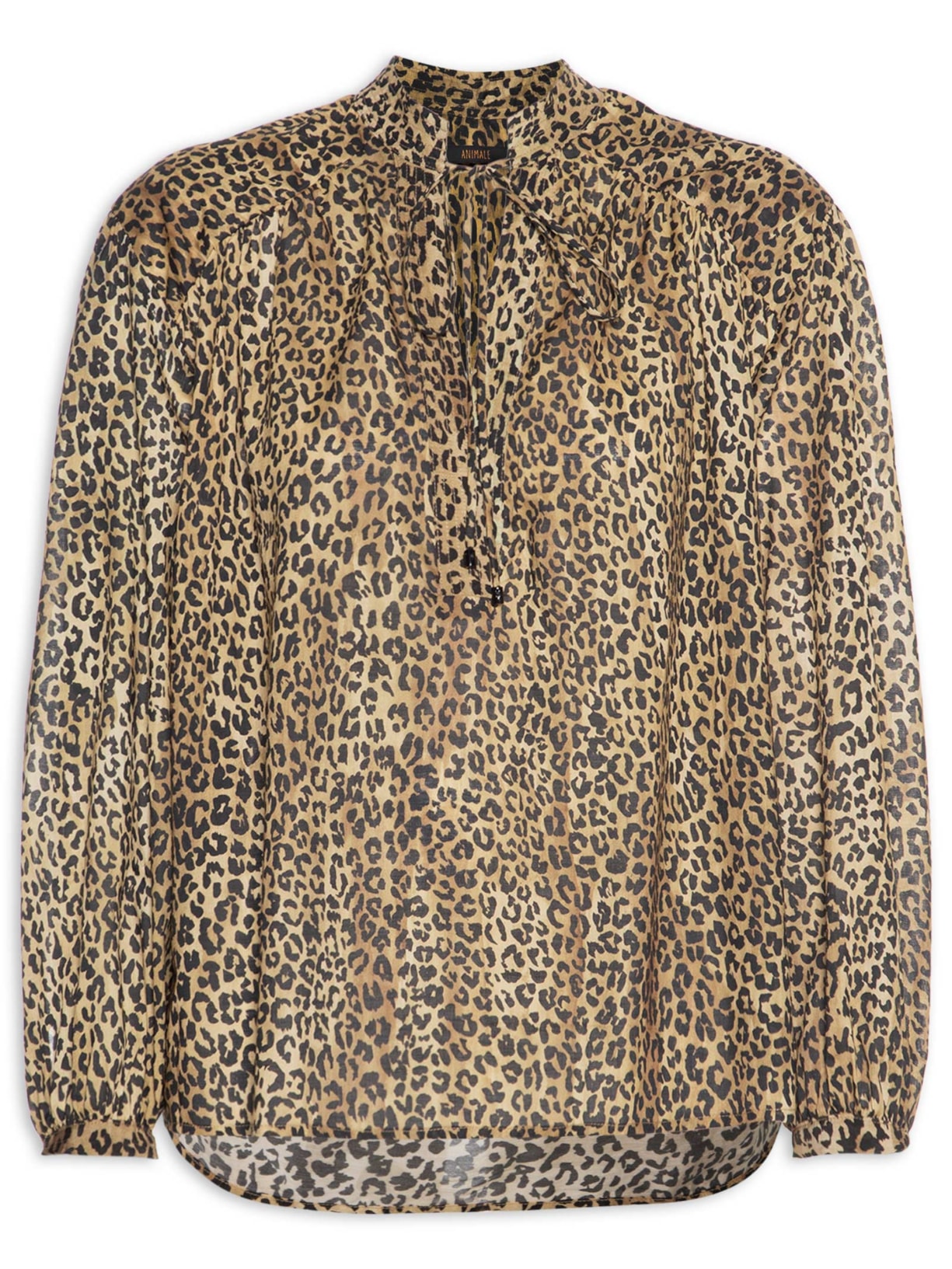 Bata Feminina De Voil Onça Manchas Marrom Animale