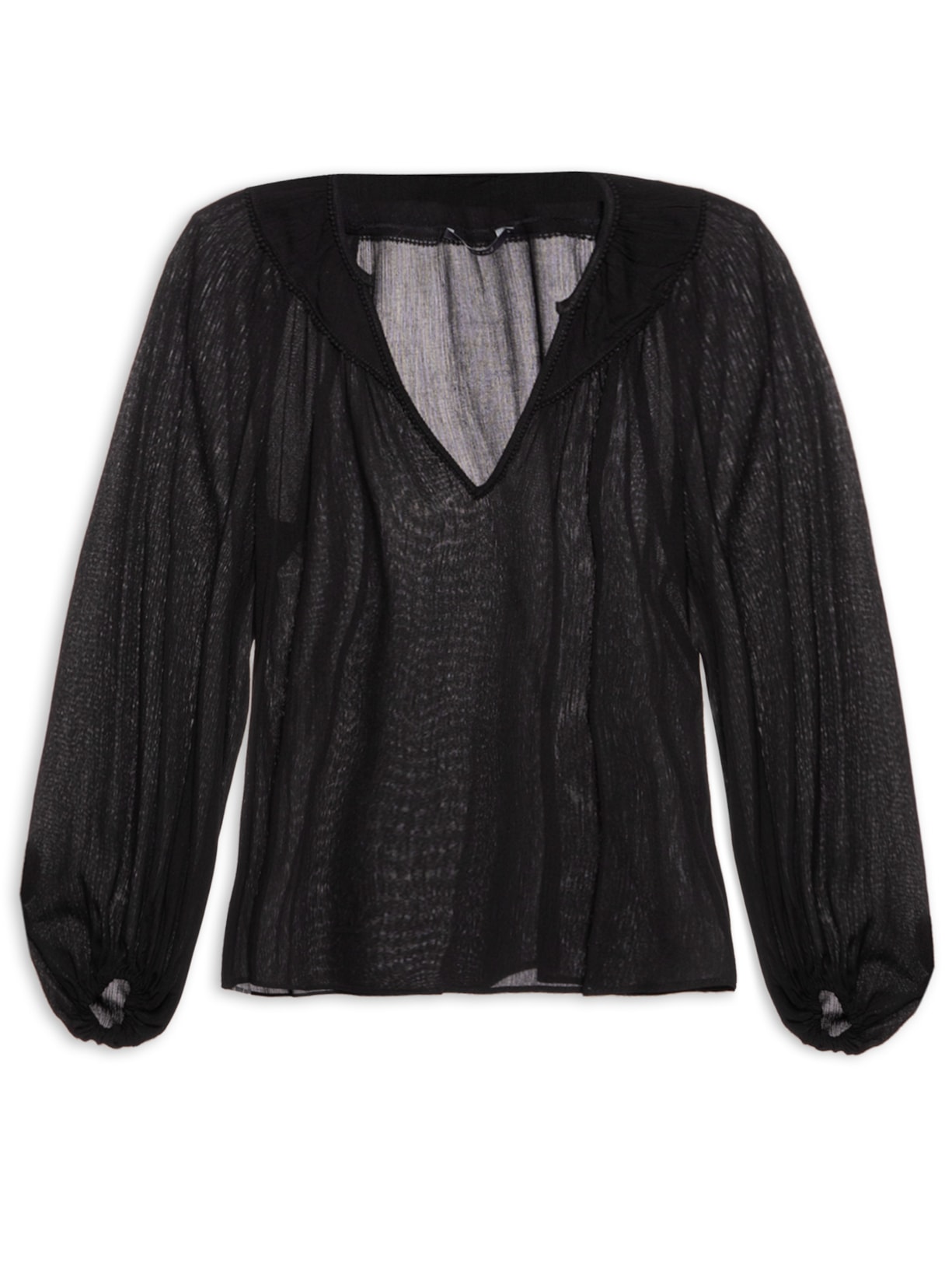 Bata Feminina Entremeios - Preto