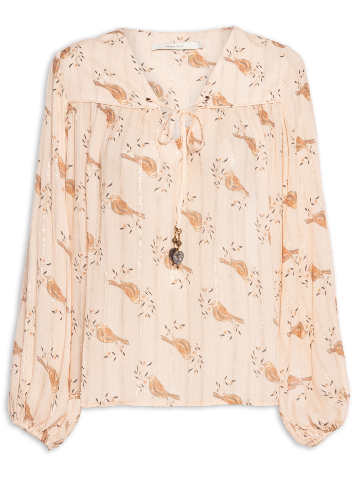 Bata Feminina Ilhós Estampa Sunny Bege Maria Filó