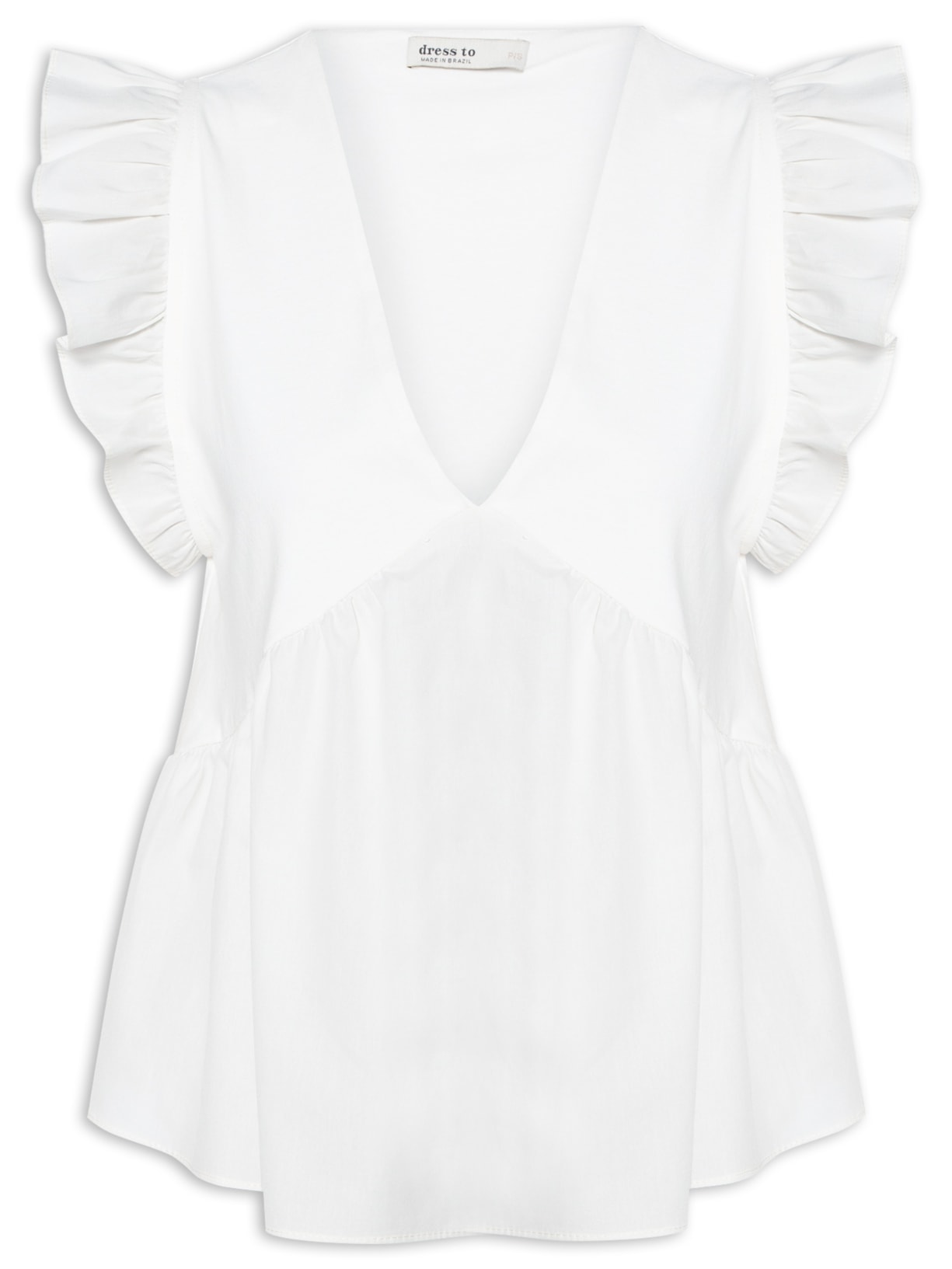 Bata Feminina Malha Com Tecido - Branco