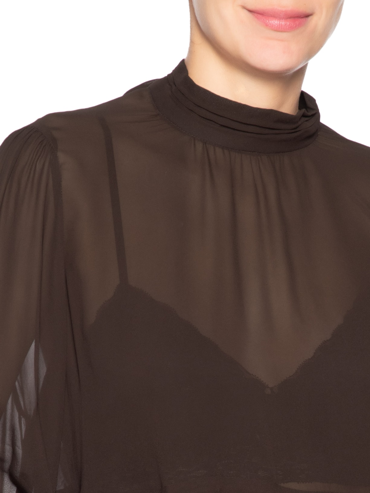 Bata Feminina Manga Castanha – Marrom Animale