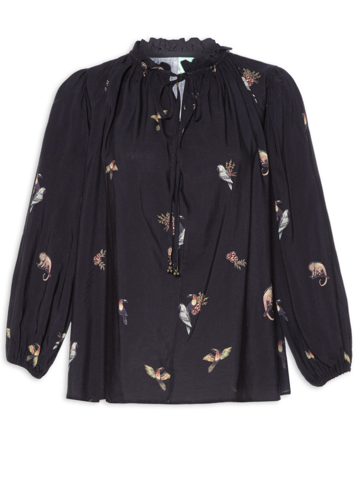 Bata Feminina Na Selva - Preto