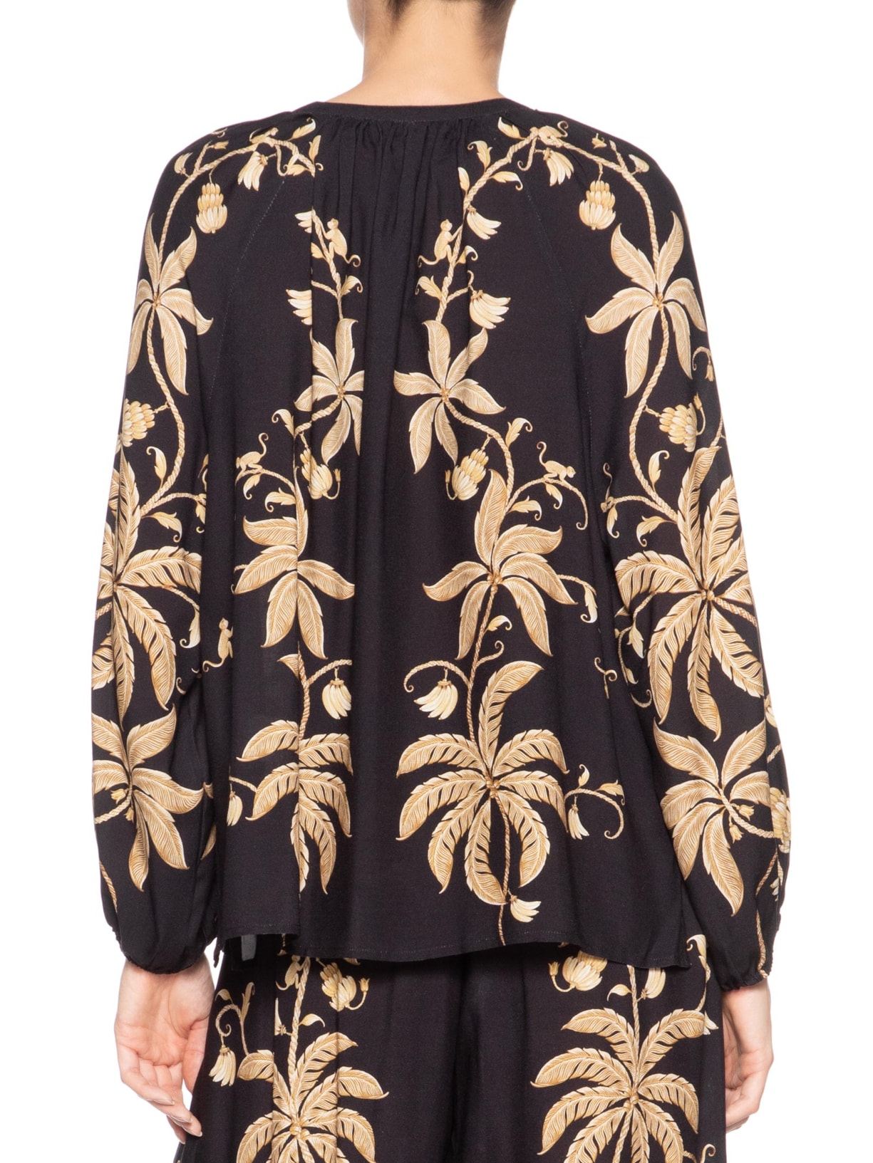 Bata Feminina Ourinho Tropical Preto Farm