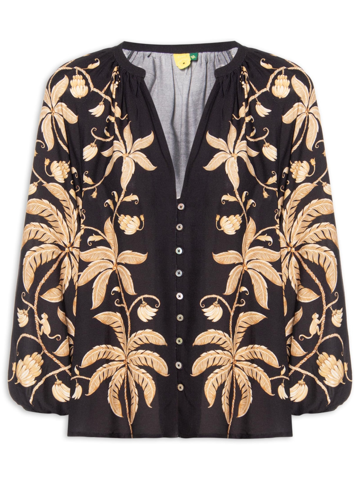 Bata Feminina Ourinho Tropical - Preto