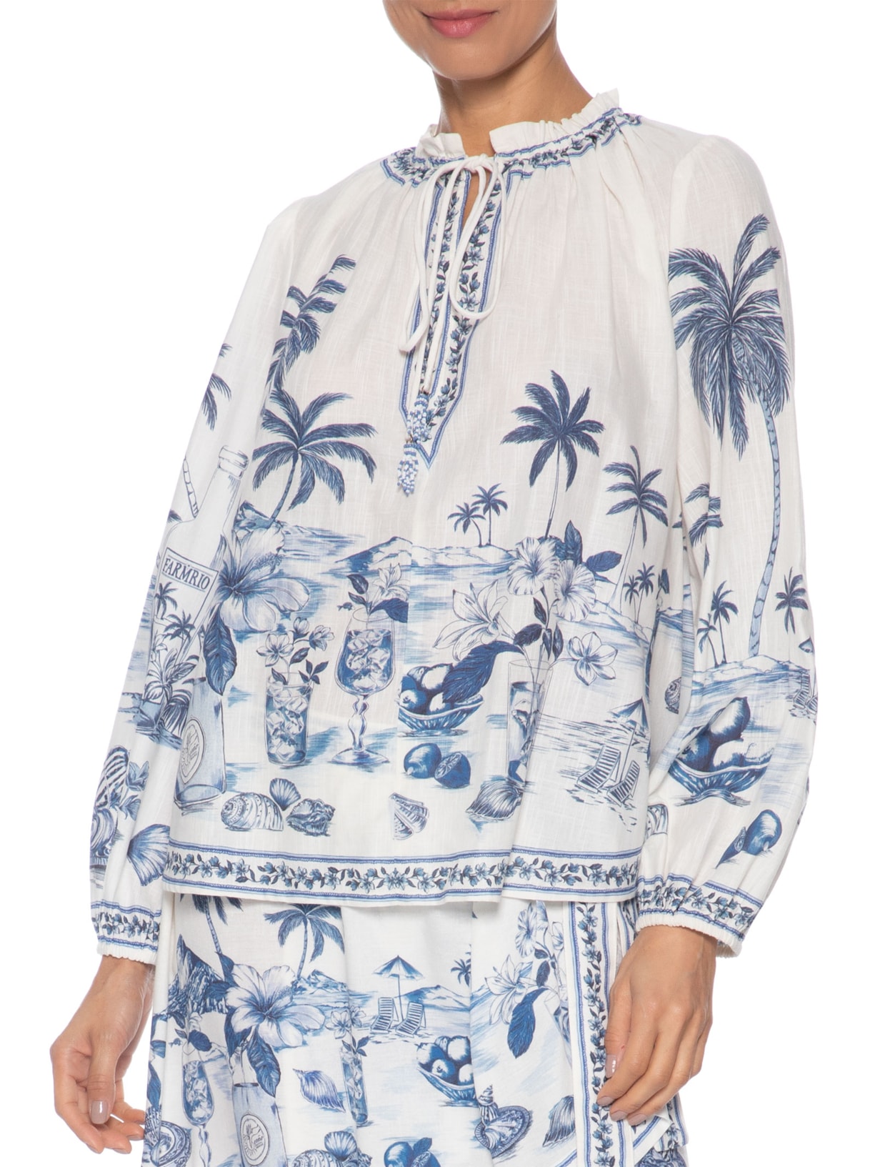 Bata Feminina Praia Posta – Azul Farm