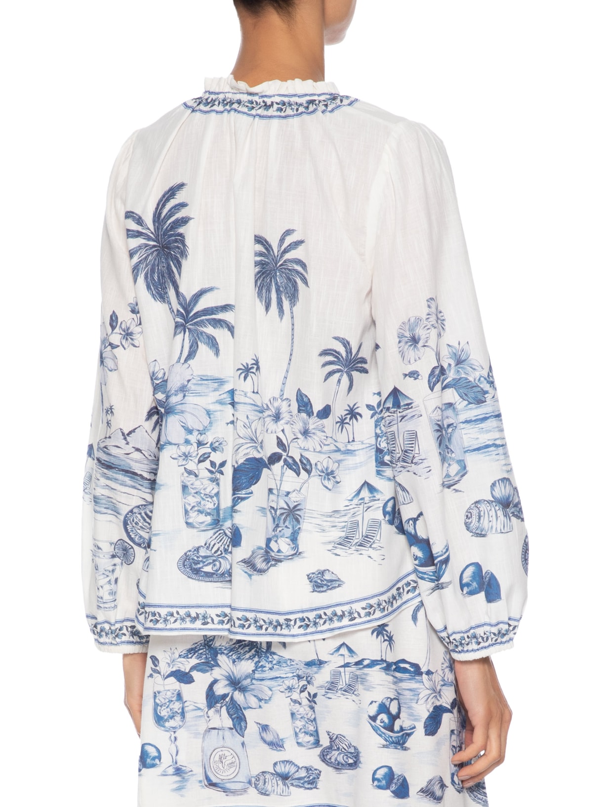 Bata Feminina Praia Posta – Azul Farm