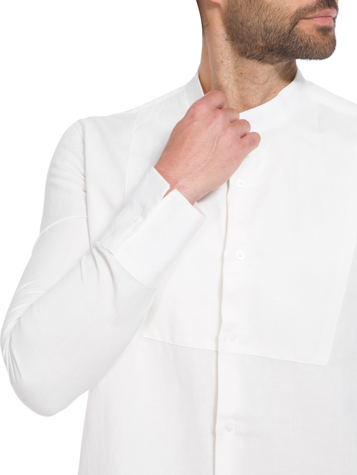 Bata Masculina Underlayer Off White Osklen