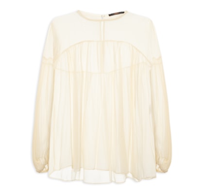 Bata Recorte Feminina – Amarelo