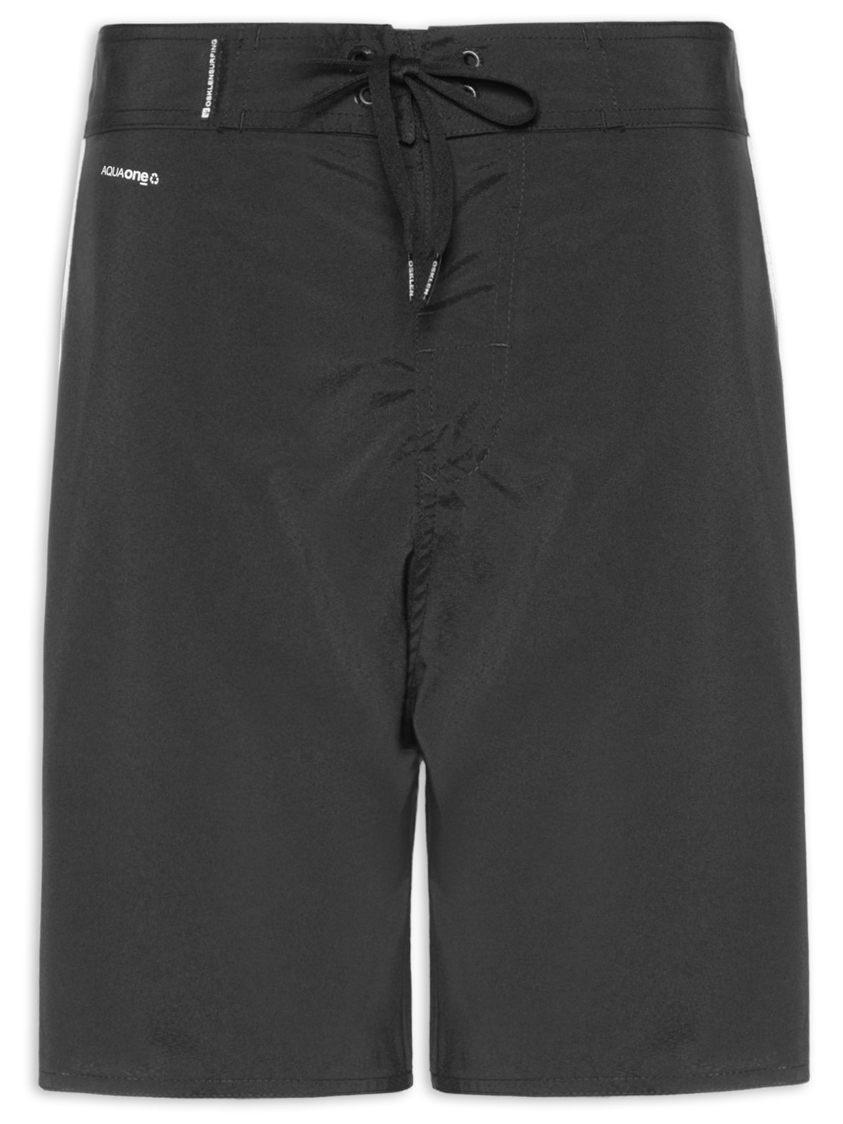 Bermuda Beachwaer Masculina Aquaone New Urban Stripes - Preto