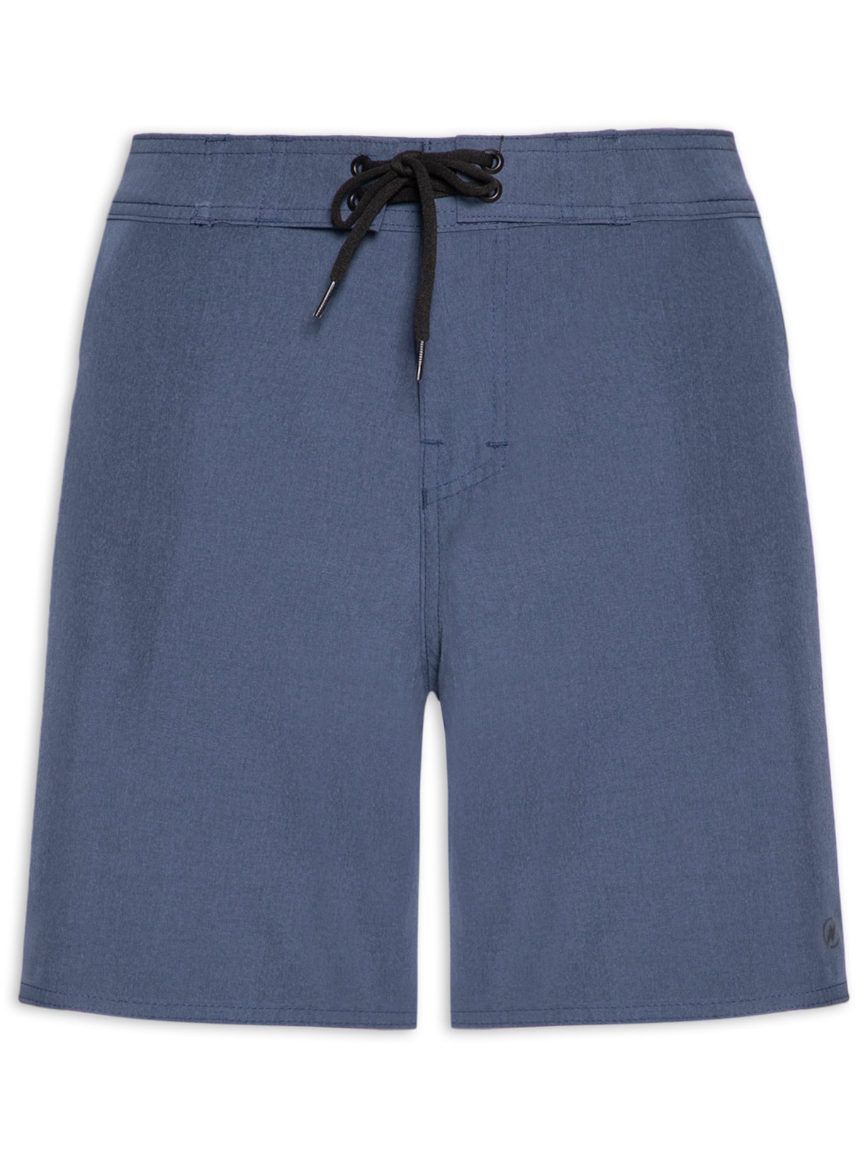 Bermuda Beachwear Maculino Midi Mescla Azul Blueman