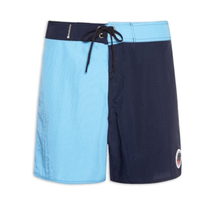 Bermuda Beachwear Masculina Alt  - Azul