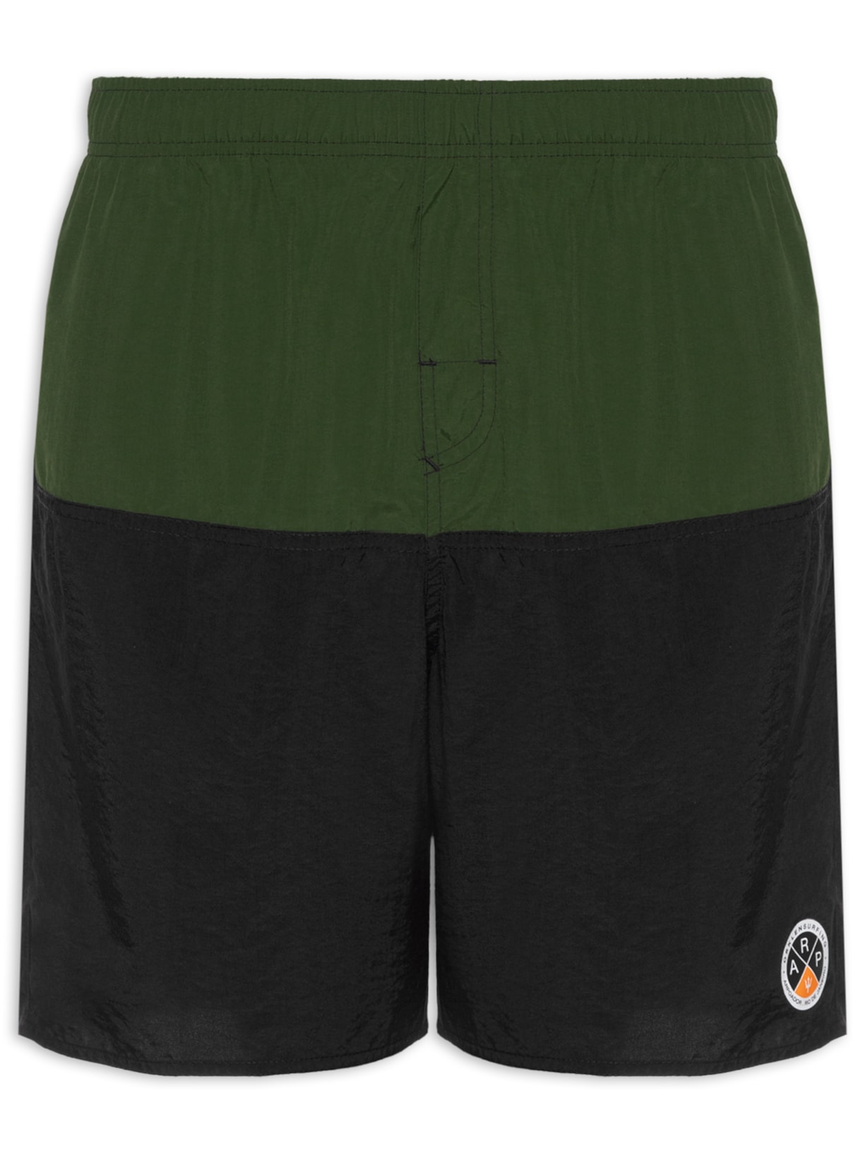 Bermuda Beachwear Masculina Crop - Verde