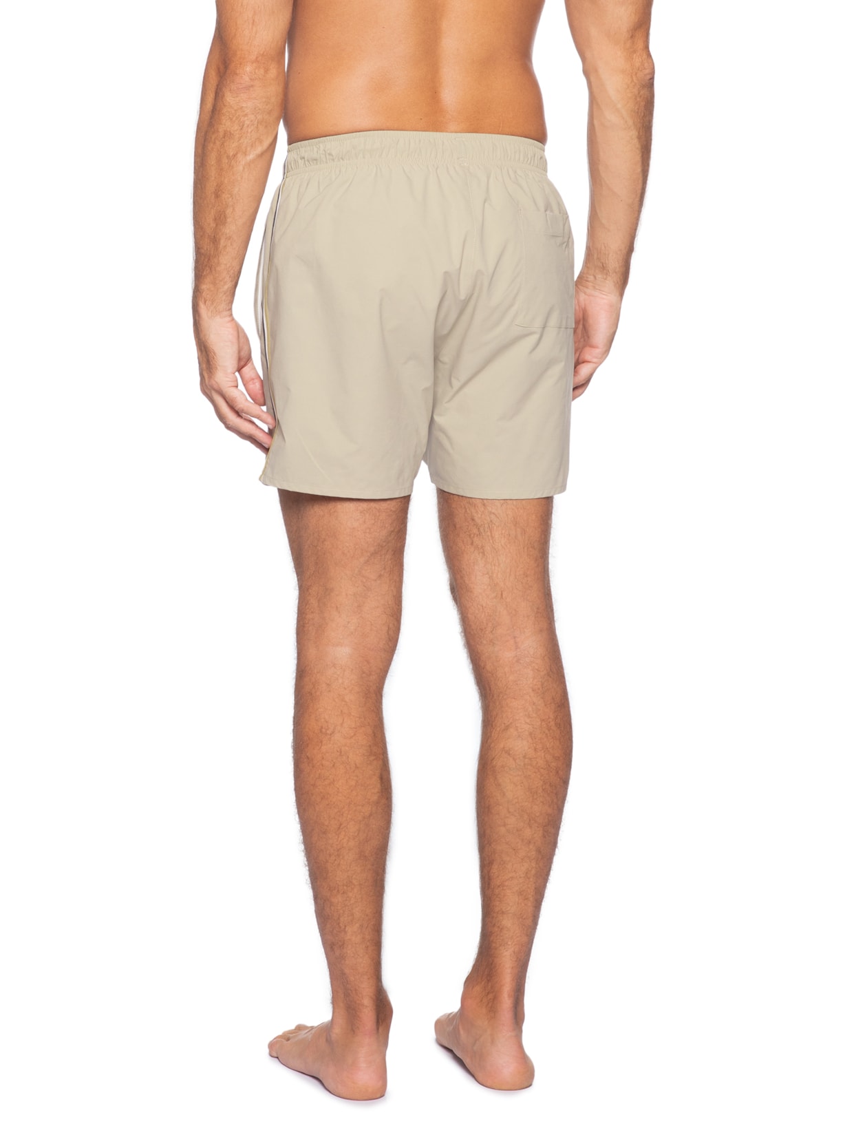 Bermuda Beachwear Masculina Iconic Bege Boss