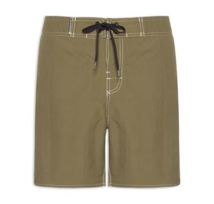 Bermuda Beachwear Masculina Old Srfng - Verde