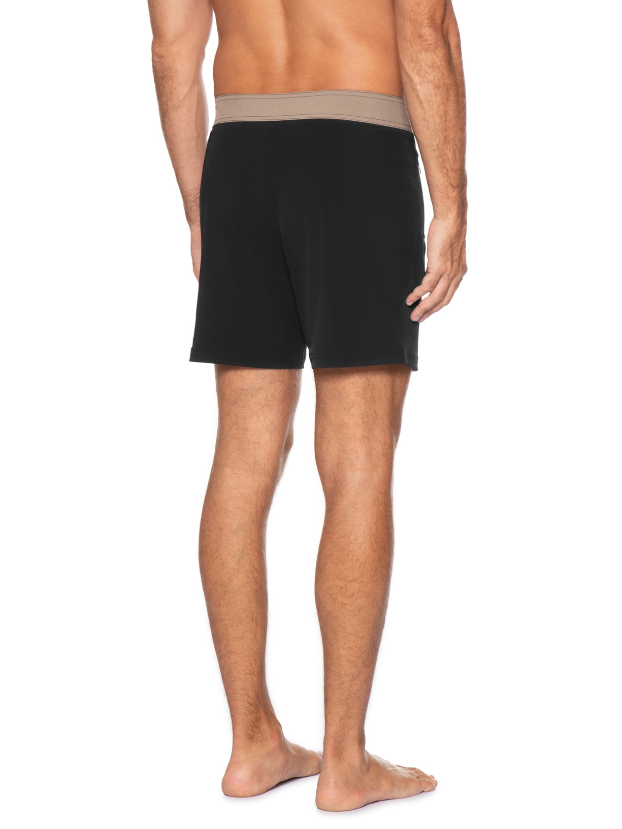 Bermuda Beachwear Masculina Surf APX Pro Preto Osklen