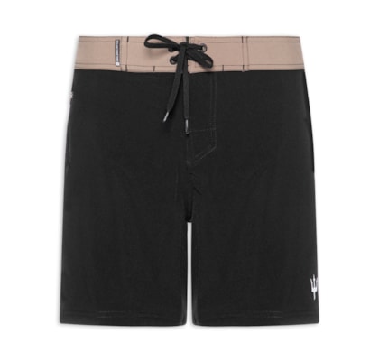 Bermuda Beachwear Masculina Surf APX Pro - Preto