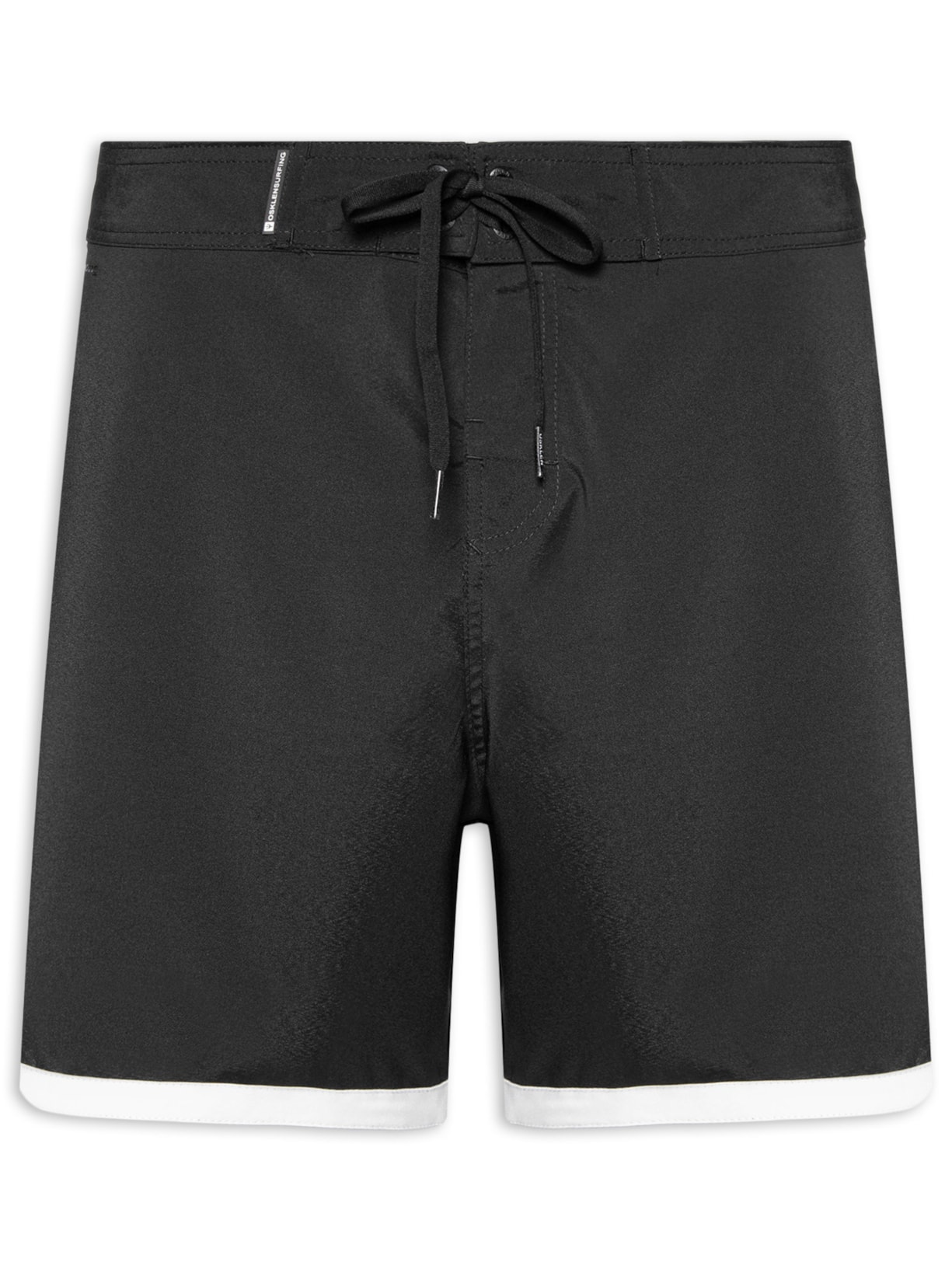 Bermuda Beachwear Masculino Aquaone Flex Malibu Preto Osklen