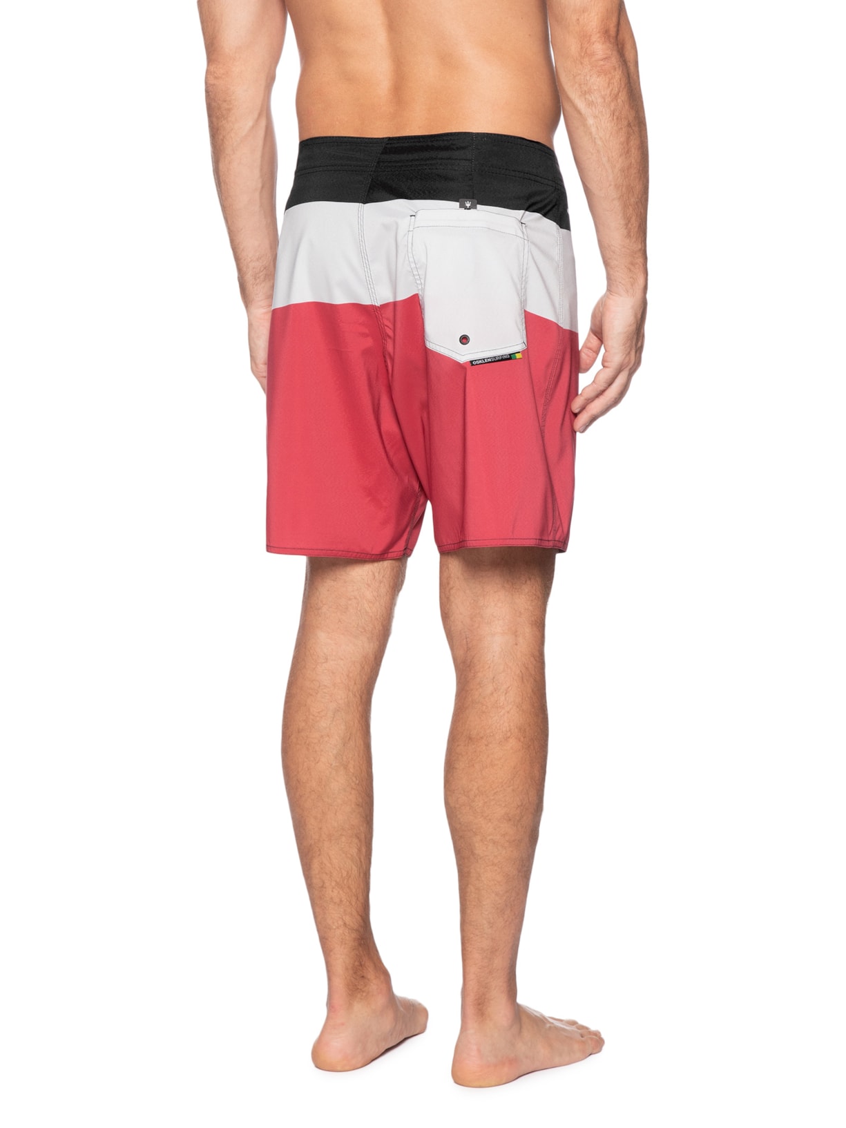 Bermuda Beachwear Masculino Aquaone Flex New Triple Preto Osklen