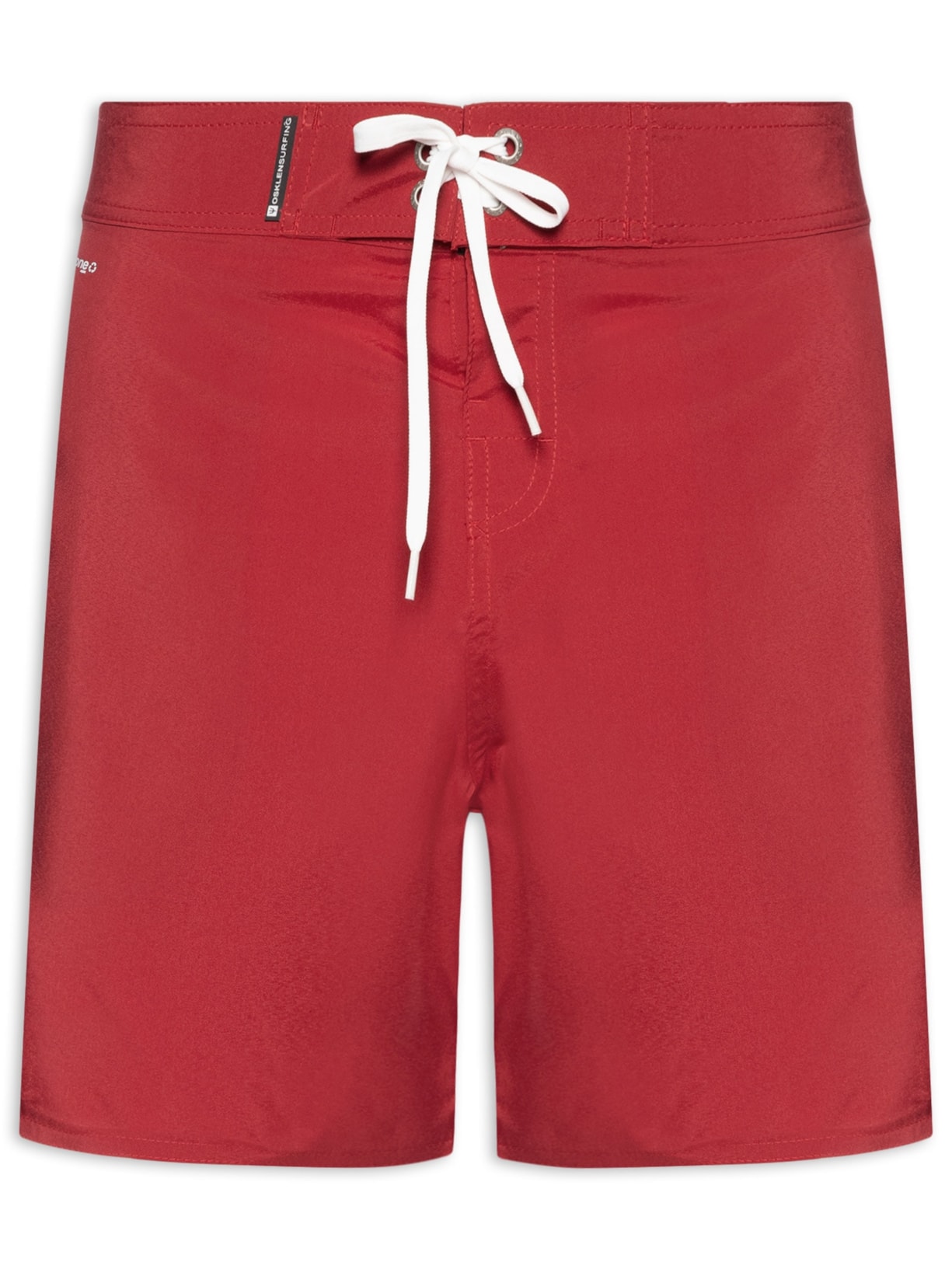 Bermuda Beachwear Masculino Aquaone Flex Stripes - Vermelho