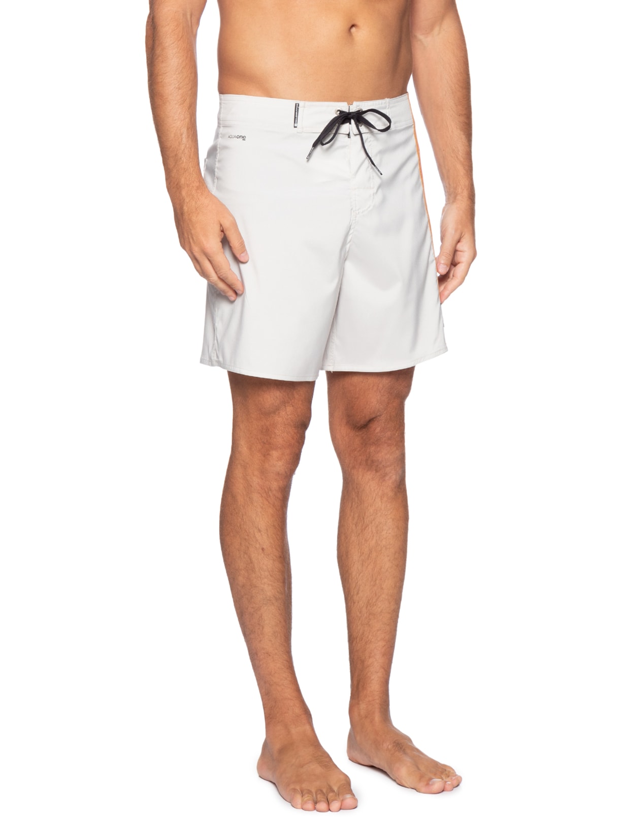 Bermuda Beachwear Masculino Patch Sunset  Bege Osklen