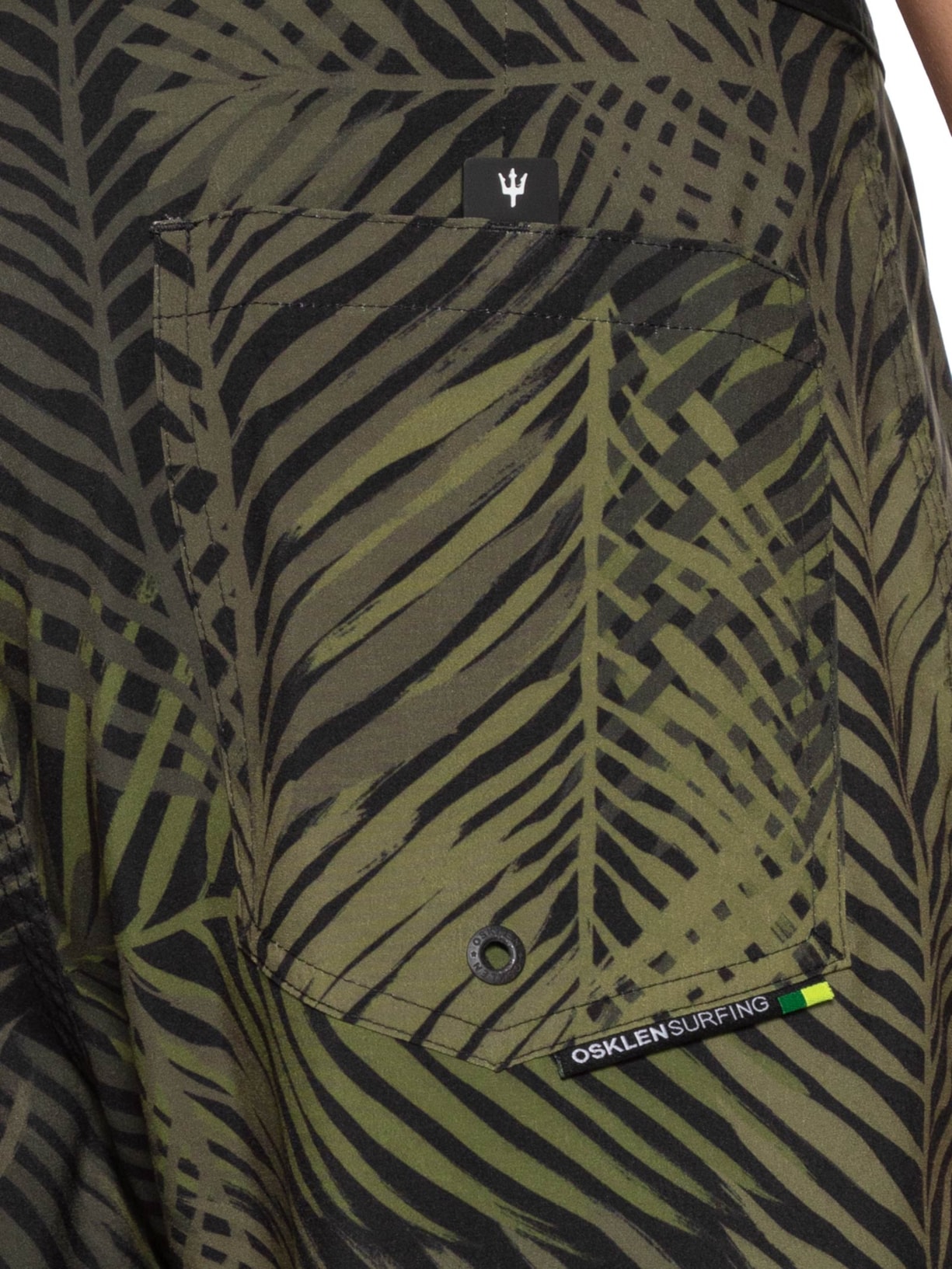 Bermuda Beachwear Masculino Trama Preto Osklen
