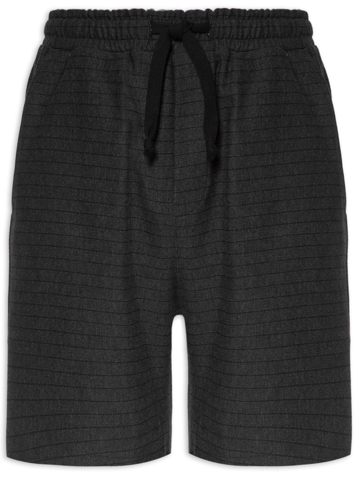 Bermuda Berenice Listra - Preto