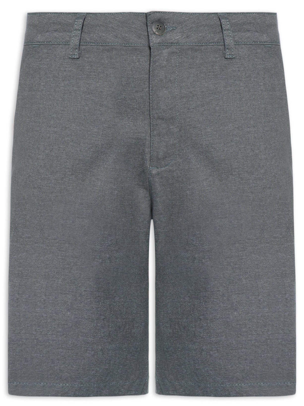 Bermuda Chino Masculina Clássico Moline Cinza Aramis